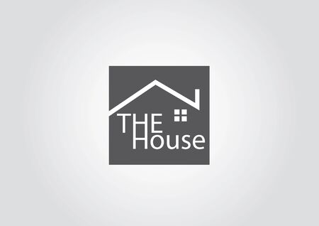 Real Estate vector logo design template. House abstract concept icon.のイラスト素材