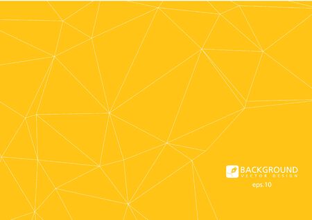 Geometric abstract background with connected linesのイラスト素材