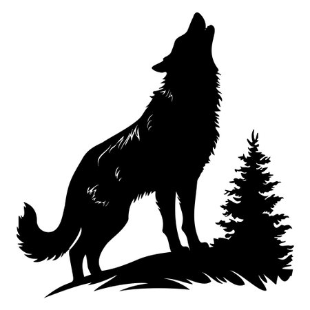 Elegant Black Silhouette of a Monstera Leaf Design for Modern Home Decor and Tropical Aesthetic Appealのイラスト素材