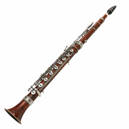 Musical instrument isolated on white background. Clipping path included.の写真素材
