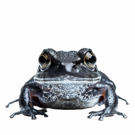 Frog isolated on a white background. Clipping path included.