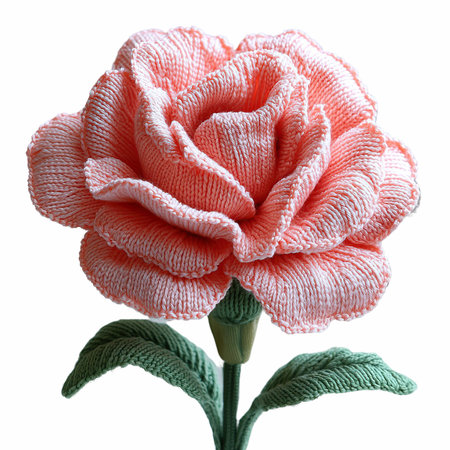 Carnation flower isolated on white background.の写真素材