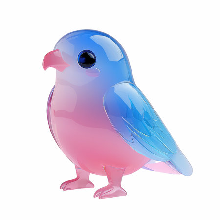 Pigeon isolated on a white background. 3d rendering.の写真素材