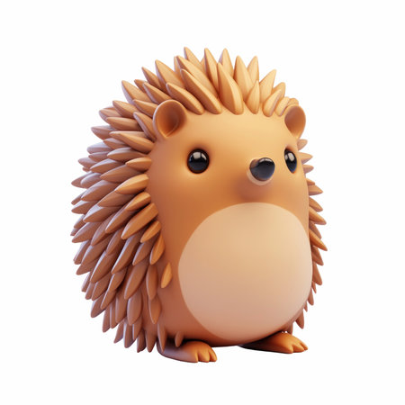 Discover a charming 3D cartoon character designed with playful features, perfect for illustrations and creative projects.の写真素材