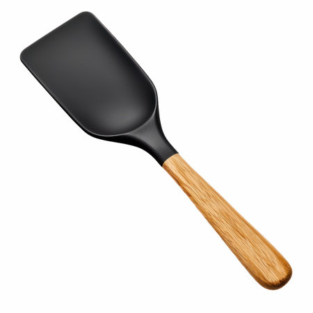 Kitchen spatula isolated on white background. 3d rendering.の写真素材