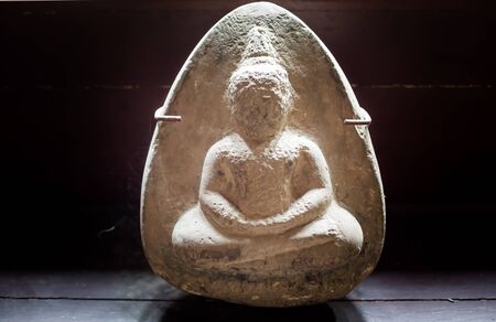 Buddha Stone Carving Amulet - Luang Prabang, Laos
