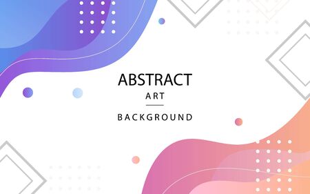 pink,blue geometric abstract digital background with dynamic shapeのイラスト素材