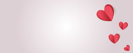 Collection of valentineâs day background set with heart.Editable vector illustration for website, invitation,postcard and stickerのイラスト素材