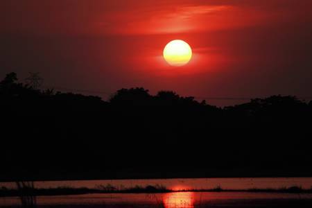  sunsetの写真素材