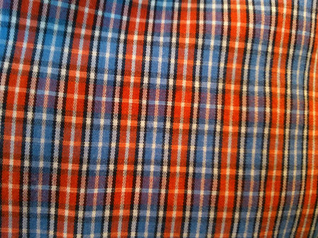 colorful stripe pattern on fabricの素材