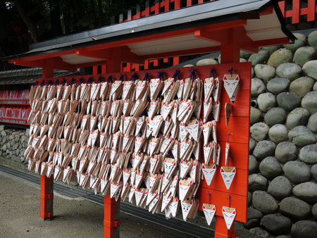 Famous shinto shrine of Fushimi Inari Taisha, Japanのeditorial素材