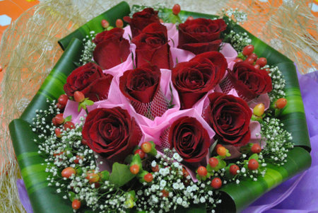 Beautiful rose bouquetの素材