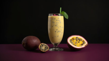 Passion fruit smoothieの素材