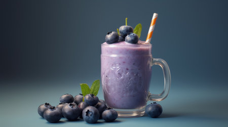 Blueberry smoothieの素材