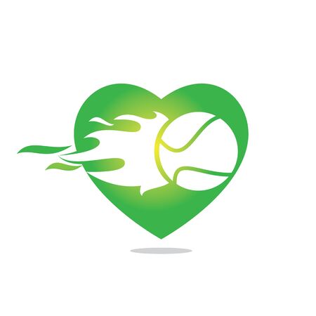Love tennis  design. Tennis sports  concept.のイラスト素材