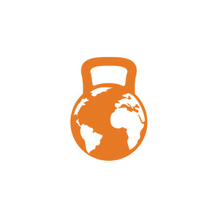 Gym Planet Template Design.のイラスト素材