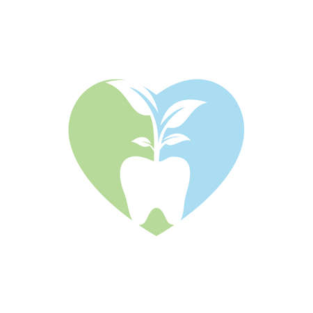 Dental tree vector logo design template. Dentrees vector logo template.のイラスト素材