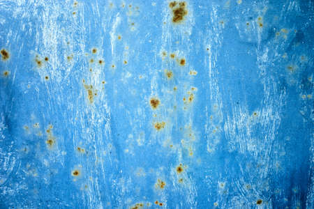 Old rusty iron surface. Metal background. Close-up, macroの写真素材