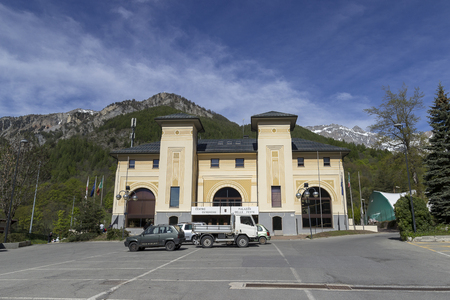 Palazzo delle Feste Bardonecchia Val di Susaのeditorial素材
