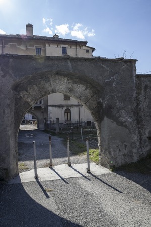 Oulx in Val di Susaの写真素材