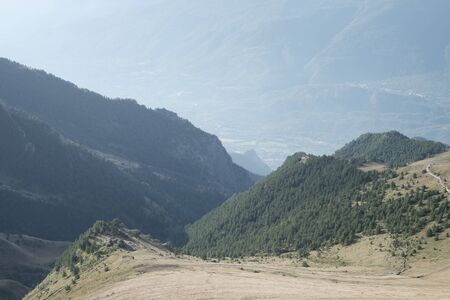 Trekking on the Rocciamelone mountain in valsusa