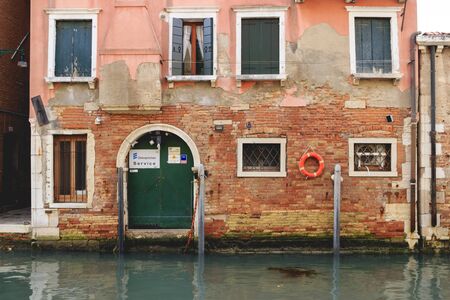 Tourism and visiting Venezia in Italy during Carnevaleの写真素材