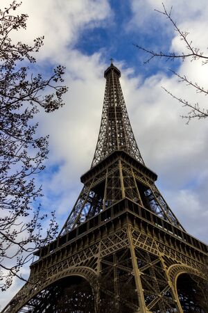 Landmark and street photo of Paris journeyの写真素材