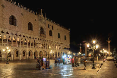 Tourism and visiting Venezia in Italy during Carnevaleのeditorial素材