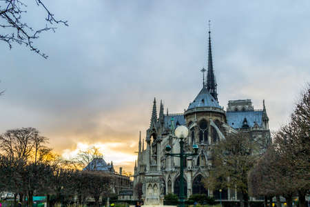Landmark and street photo of Paris journey