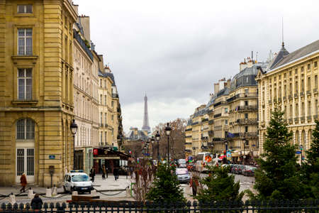 Landmark and street photo of Paris journeyのeditorial素材