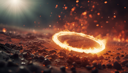 Glow effect. Ribbon glint. Space tunnel. 3d renderingの素材