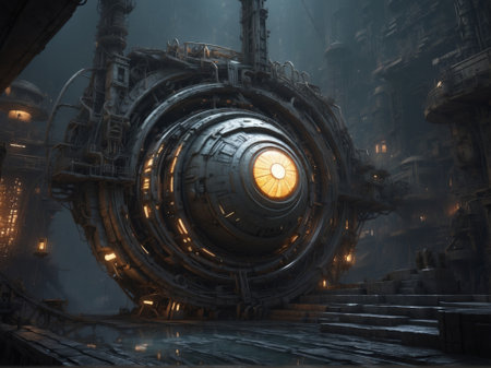 3D CG rendering of space ship. High resolution image gallery.の素材