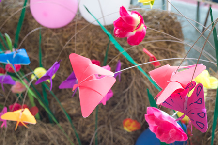 Paper Butterfliesの写真素材