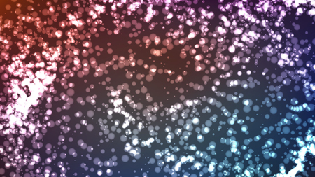 Dot Glowing Background. Techno Concept Abstract Space. Digital Wallpaper. Technology Digital Concept. Vector Illustrationのイラスト素材