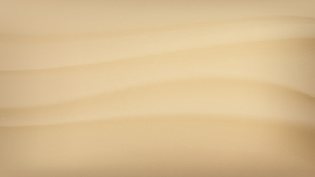 Sand Texture Vector. Summer Sandy Tropical Beach Or Desert Dunes Background Illustrationのイラスト素材