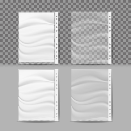 Plastic file.のイラスト素材