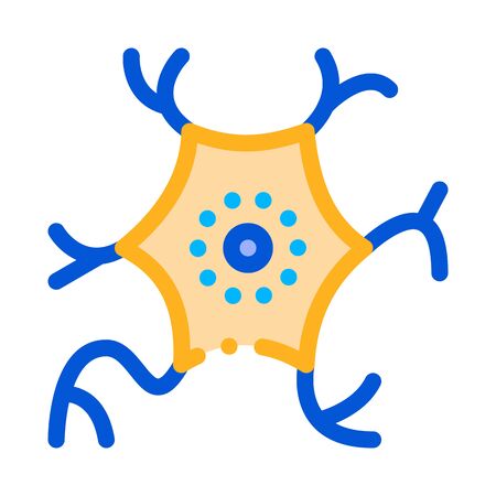Microscopic Virus Bacterium Vector Thin Line Icon. Medical Science Unhealthy Bacterium Linear Pictogram. Microbe Type Infection Biology Microorganism Contour Illustrationのイラスト素材