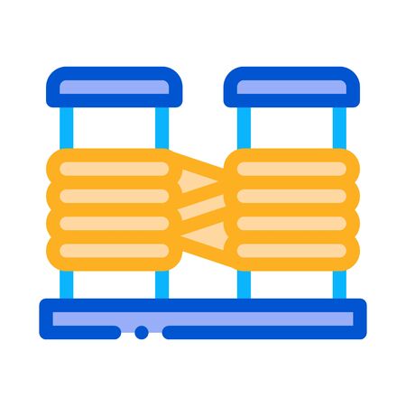 Marine Equipment Icon Vector. Outline Marine Equipment Sign. Isolated Contour Symbol Illustrationのイラスト素材