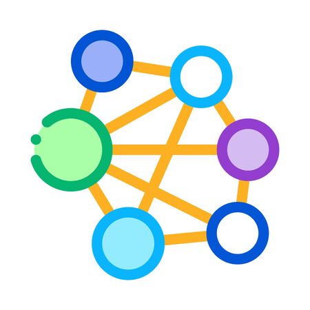 mesh confusion icon vector. mesh confusion sign. color symbol illustrationのイラスト素材