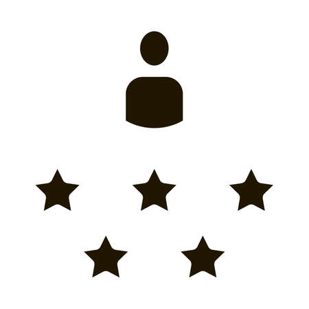 Ability Assessment Human Talent Icon Vector . Contour Illustrationのイラスト素材