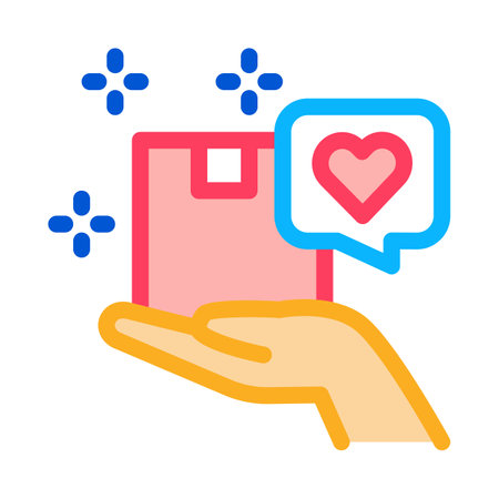 client good deal color icon vector. client good deal sign. isolated symbol illustrationのイラスト素材