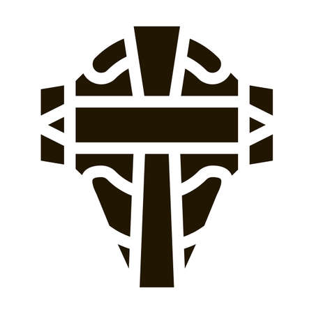 Protection Mask Icon Vector Glyph Illustrationのイラスト素材