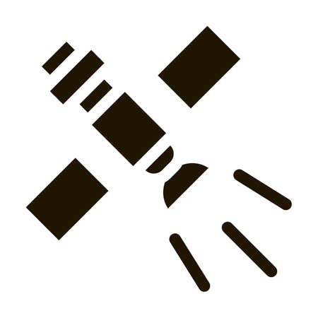 Satellite Topography Tool Icon Vectorのイラスト素材