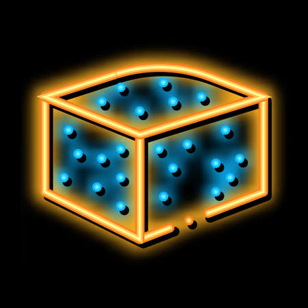 piece of blue cheese neon light sign vector. Glowing bright icon piece of blue cheese sign. transparent symbol illustrationのイラスト素材