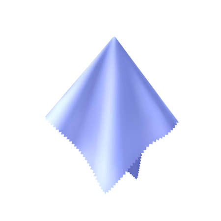 tissue cleaning wipe hand. home napkin. microfiber 3d realistic vector illustrationのイラスト素材