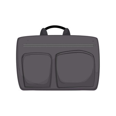 business briefcase color icon vector. business briefcase sign. isolated symbol illustrationのイラスト素材