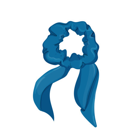 decoration hair band color icon vector. decoration hair band sign. isolated symbol illustrationのイラスト素材