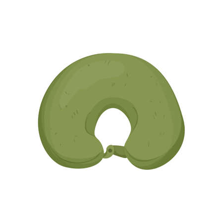 compact pillow bed color icon vector. compact pillow bed sign. isolated symbol illustrationのイラスト素材