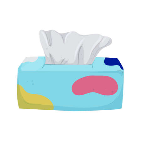 pouch wipe wet color icon vector. pouch wipe wet sign. isolated symbol illustrationのイラスト素材