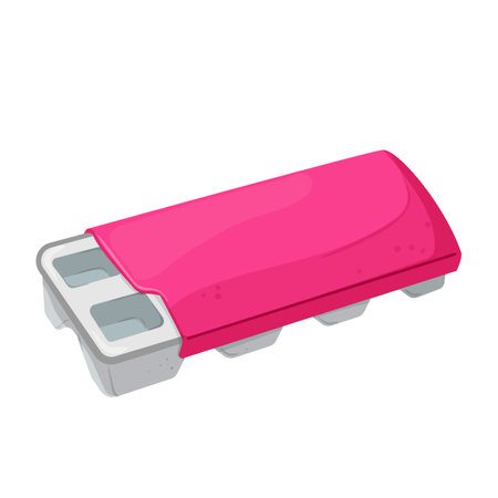 water ice cube tray color icon vector. water ice cube tray sign. isolated symbol illustrationのイラスト素材